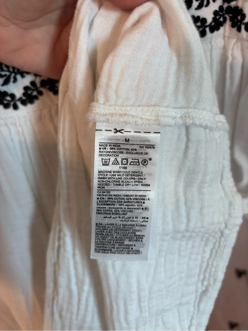 Old Navy lightweight white